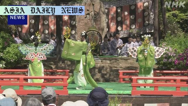 Adorable Bugaku Dance: A Traditional Spectacle by Students
