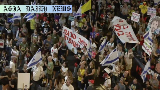 Massive Protest in Tel Aviv Calls for Urgent Ceasefire Plan