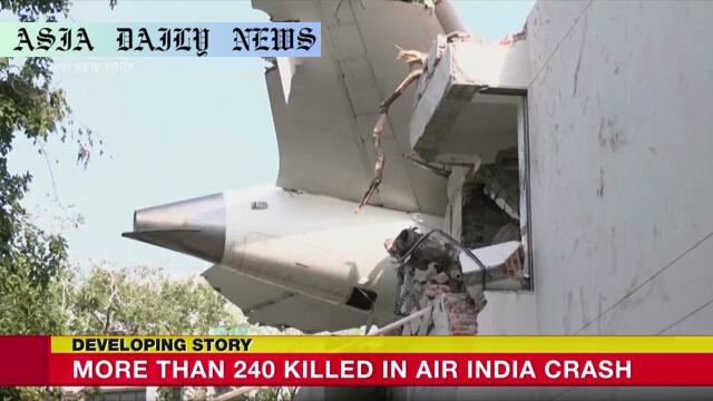 Heartbreaking Plane Crash in India Claims 241 Lives
