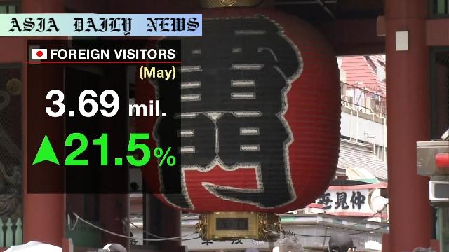 Record-Breaking Surge: 3.6 Million Foreign Visitors Embrace Japan in May