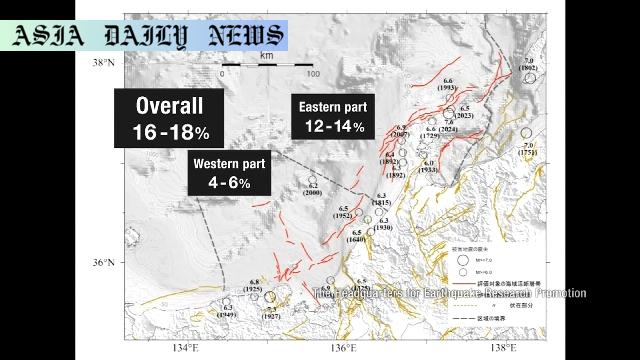 Shocking Risk: 16-18% Chance of Major Earthquake in Japan Sea Within 30 Years!