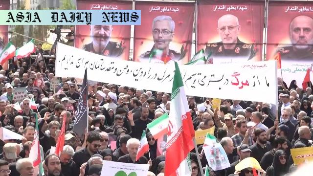 Heartbreaking Loss: Iran Hosts Powerfully United Funeral for 60 Victims
