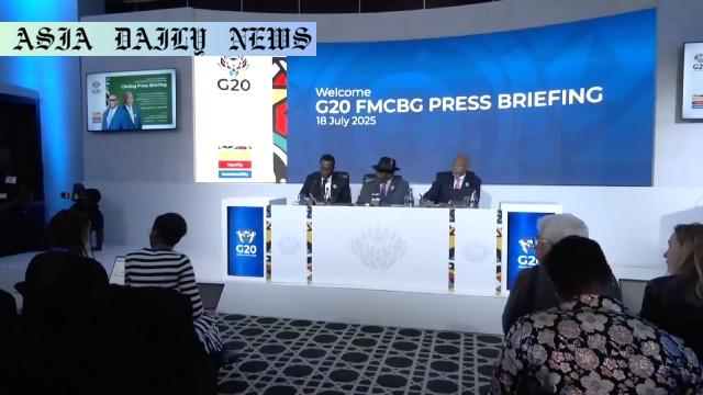 Rising Threat: G20's Bold Stance on Global Tariffs