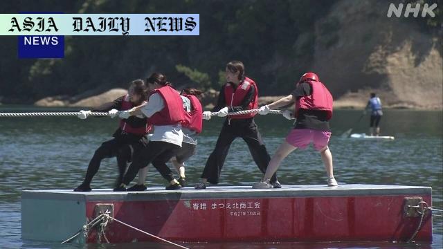 Exciting Marine Day Event: A Thrilling Tug-Of-War on Water!