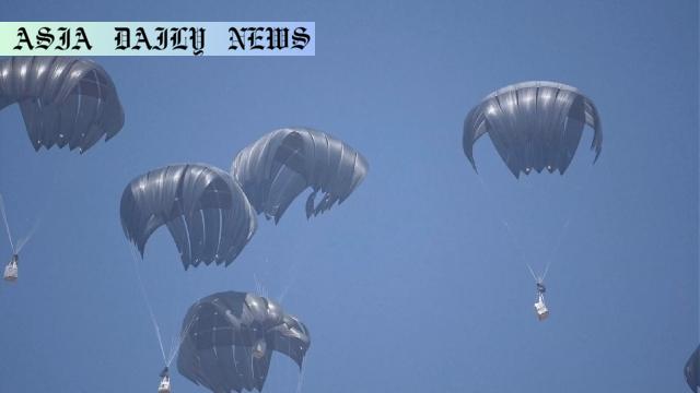 Massive Aid Airdrop: 25 Tons Delivered to Gaza Amid Crisis